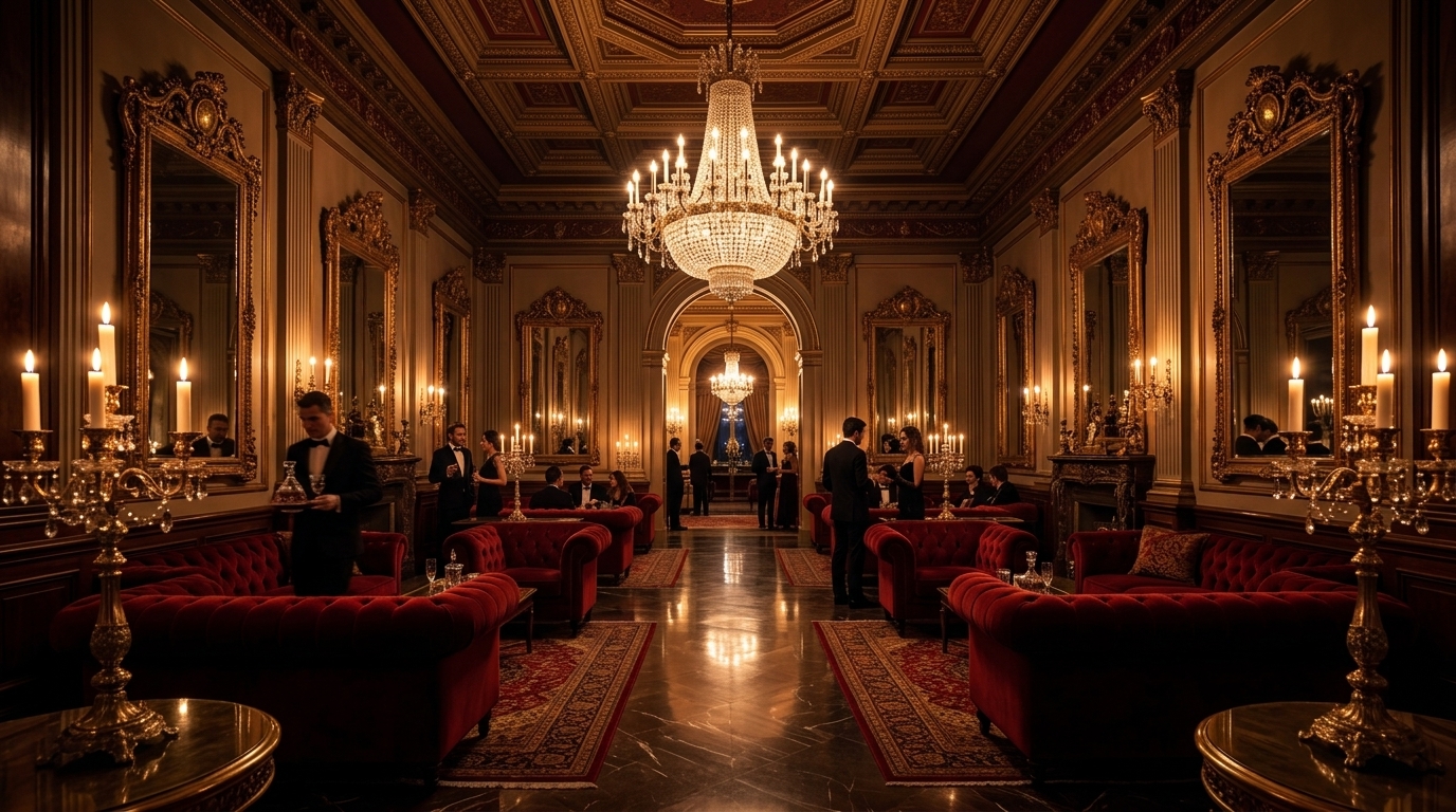 Interior salón de baile Velvet